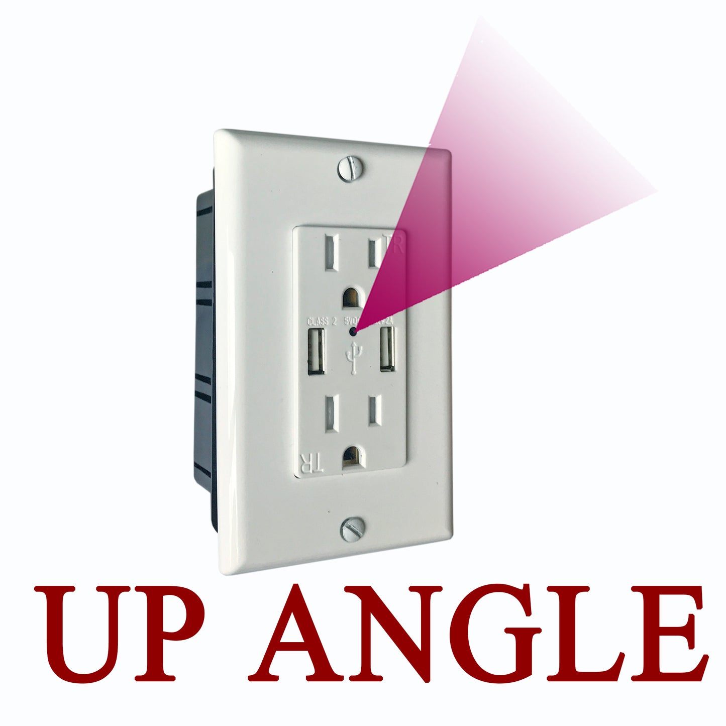 Spy Camera in US-Style USB Outlet (Item No.1112-1)