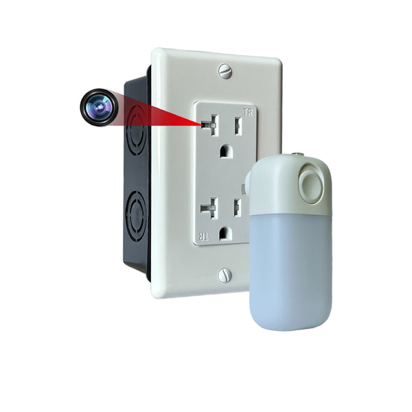NV Spy Camera in US-Style Outlet   (Item No.1110-2)